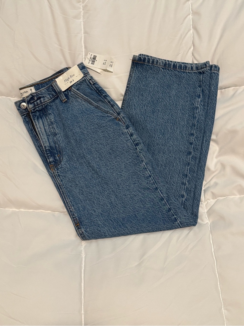 Abercrombie & Fitch Maxi Denim Skirt - Blue